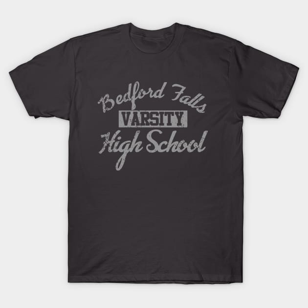 Bedford Falls High School T-Shirt by PopCultureShirts